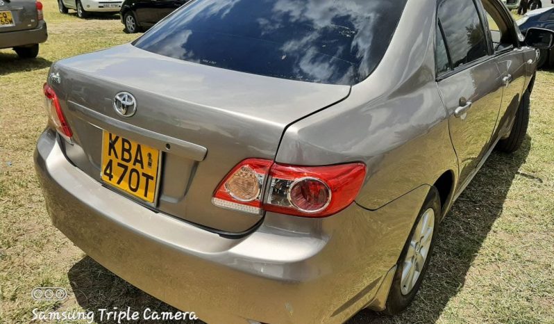 Toyota corolla nze local full