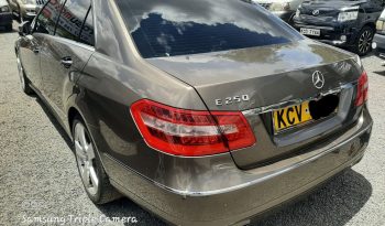 Mercedes Benz E250 2012 full