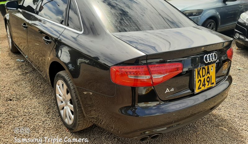 Audi A4 2.0T 2013 model full